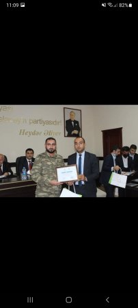 YAP Sabunçu Təşkilatı “Vətən Müharibəsi Əlillərinə Kömək” İctimai Birliyi ilə birgə Qaziləri mükafatlandırdı