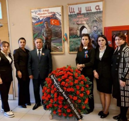 Vətən Müharibəsi şəhidi Əhmədov Mənsur Mamed oğlunun ildönümü məskunlaşdığı  Abşeron rayonunun Masazır kəndində qeyd edildi