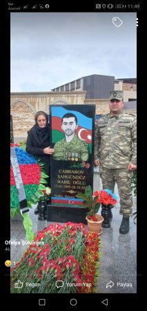 Cabbarov Şahgündüz Habil oğlunun Anım günü