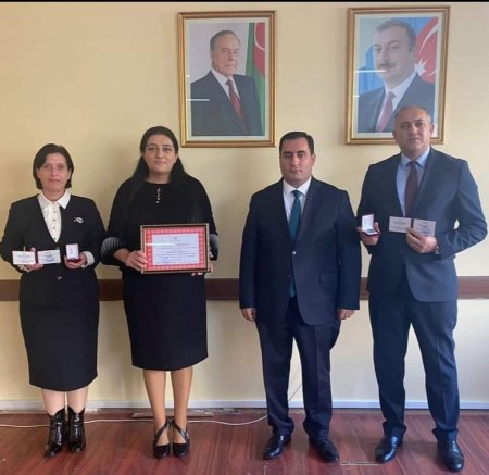 Laçın rayon Təhsil işçiləri Təhsil Nazirliyinin fəxri fərmanları ilə təltif olundular