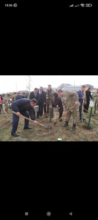 Ulu Öndər Heydər Əliyevin anım günündə Şəhidlərimizin adınan AĞAC ƏKİLDİ