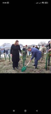 Ulu Öndər Heydər Əliyevin anım günündə Şəhidlərimizin adınan AĞAC ƏKİLDİ