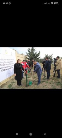 Ulu Öndər Heydər Əliyevin anım günündə Şəhidlərimizin adınan AĞAC ƏKİLDİ