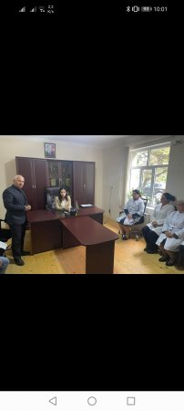 “Laçın Rayon Mərkəzi Xəstəxanası” Publik Hüquqi Şəxsində  ümummilli lider Heydər Əliyevin anadan olmasınln 99- cu ildönümü münasibətilə tədbir keçirilmişdir.