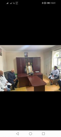 “Laçın Rayon Mərkəzi Xəstəxanası” Publik Hüquqi Şəxsində  ümummilli lider Heydər Əliyevin anadan olmasınln 99- cu ildönümü münasibətilə tədbir keçirilmişdir.