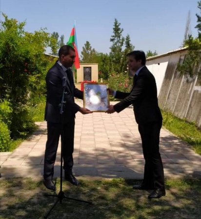 Şəhid Quliyev İslam İdris oğlunun doğum günündə xatirəsi anılıb