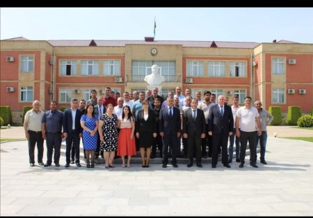 Xocavənd qəsəbəsində Su təsərrüfatı və meliorasiya işçilərinin peşə bayramı  münasibəti ilə tədbir keçirilmişdir