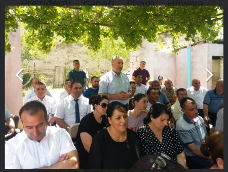 Laçın Rayon İcra Hakimiyyətinin başçısı Aqil Nəzərlinin növbəti görüşü-səyyar qəbulu keçirilmişdir