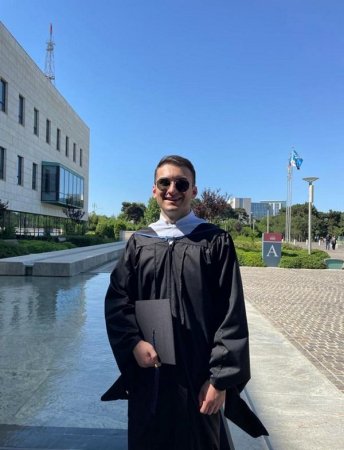 "Murov qartalı"nın oğlu məzun oldu - FOTOLAR