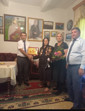 01.07.2022-ci il tarixdə Laçın rayon sakini, Sosialist Əməyi Qəhrəmanı,  Qəhrəman Ana, Azərbaycan Respublikasının Prezidentinin fərdi təqaüdçüsü Vəliyeva Şərqiyə Əkbər qızının doğum günü qeyd olunmuşdur.