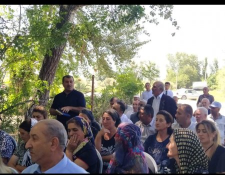 Laçın Rayon İcra Hakimiyyətinin başçısı Aqil Nəzərlinin növbəti görüşü-səyyar qəbulu Alxaslı obasında keçirilmişdir.
