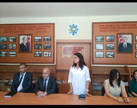 Yeni Azərbaycan Partiyası Laçın rayon  təşkilatının təsis olunmasının 27-ci ildönümü ilə əlaqədar tədbir keçirilib.