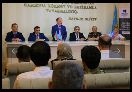 Şəhid ailələri və qazilər üçün hüquqi dinləmə keçirilib