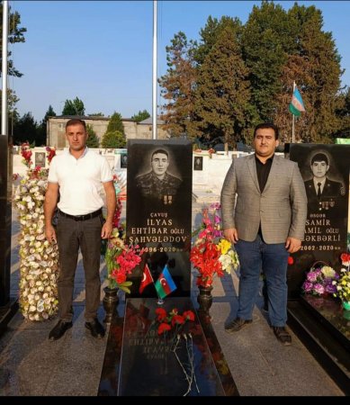 Şəhid Şahvələdov İlyas Ehtibar oğlunun doğum günündə xatirəsi anılıb