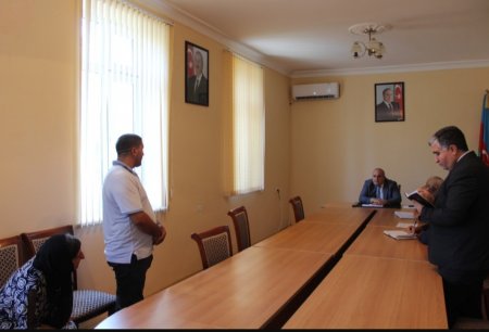Laçın Rayon İcra Hakimiyyətində vətəndaşların növbəti qəbulu keçirildi 10.08.2022