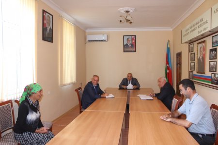 Laçın Rayon İcra Hakimiyyətində vətəndaşların növbəti qəbulu keçirildi 31.08.2022