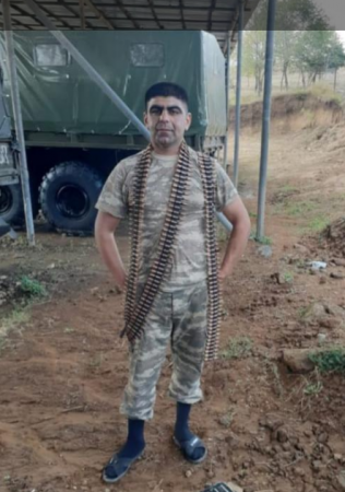 Şəhid Xəyalın nəşi ailəsinə təhvil verildi