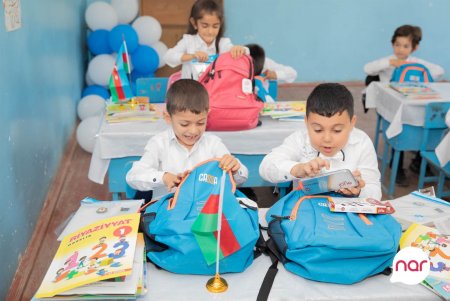 “Nar” Ağdam və Füzuli məktəblərinə səfər etdi - Fotolar