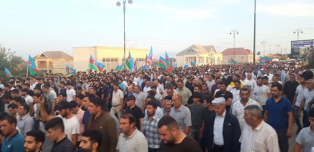Biləsuvarda daha bir şəhid dəfn olundu - Fotolar