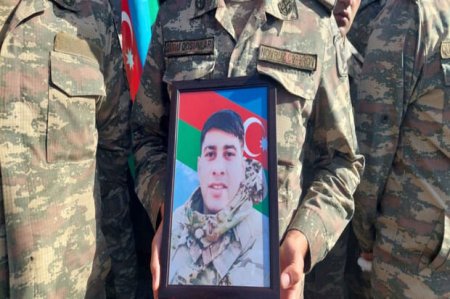 Şəhid Qurbanov Yusif Goranboyda dəfn edilib - FOTO