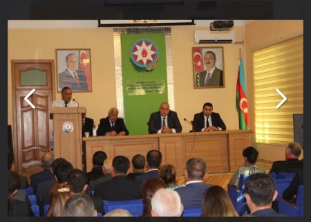Laçın Rayon İcra Hakimiyyətində şəhid ailələri, müharibə əlilləri və veteranları ilə aparılan işlərə dair geniş müşavirə keçirildi