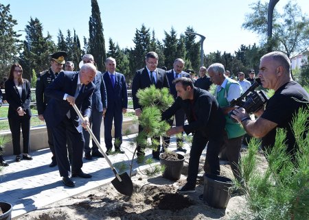 Sumqayıtda şəhidlərimiz anıldı – FOTO