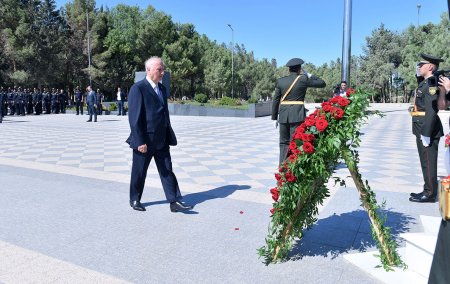 Sumqayıtda şəhidlərimiz anıldı – FOTO