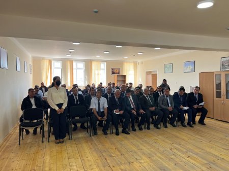 Laçın Rayon İcra Hakimiyyəti başçısı Aqil Nəzərlinin növbəti görüşü-səyyar qəbulu Ağcabədi rayonunda keçirildi