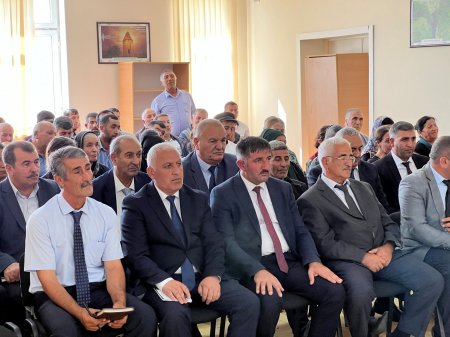 Laçın Rayon İcra Hakimiyyəti başçısı Aqil Nəzərlinin növbəti görüşü-səyyar qəbulu Ağcabədi rayonunda keçirildi