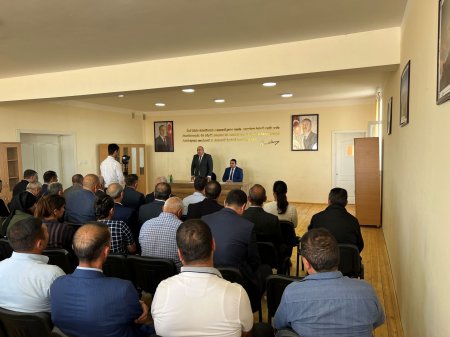 Laçın Rayon İcra Hakimiyyəti başçısı Aqil Nəzərlinin növbəti görüşü-səyyar qəbulu Ağcabədi rayonunda keçirildi
