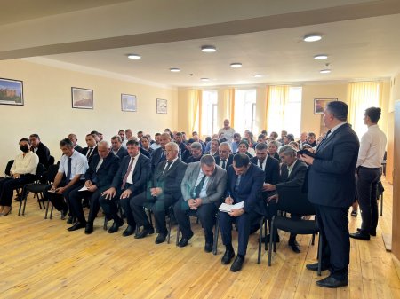 Laçın Rayon İcra Hakimiyyəti başçısı Aqil Nəzərlinin növbəti görüşü-səyyar qəbulu Ağcabədi rayonunda keçirildi