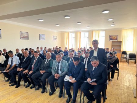 Laçın Rayon İcra Hakimiyyəti başçısı Aqil Nəzərlinin növbəti görüşü-səyyar qəbulu Ağcabədi rayonunda keçirildi