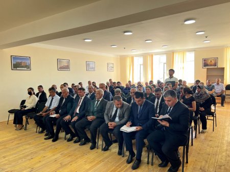 Laçın Rayon İcra Hakimiyyəti başçısı Aqil Nəzərlinin növbəti görüşü-səyyar qəbulu Ağcabədi rayonunda keçirildi