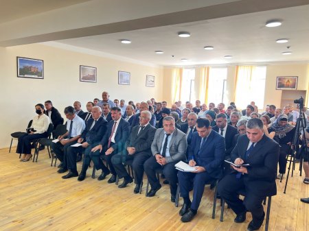 Laçın Rayon İcra Hakimiyyəti başçısı Aqil Nəzərlinin növbəti görüşü-səyyar qəbulu Ağcabədi rayonunda keçirildi