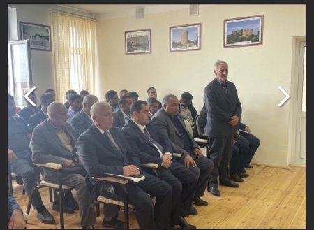 Laçın Rayon İcra Hakimiyyəti başçısı Aqil Nəzərlinin növbəti görüşü-səyyar qəbulu Ağcabədi rayonunun Taxta Körpü ərazisində keçirildi