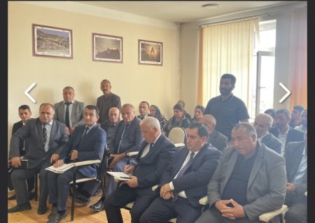 Laçın Rayon İcra Hakimiyyəti başçısı Aqil Nəzərlinin növbəti görüşü-səyyar qəbulu Ağcabədi rayonunun Taxta Körpü ərazisində keçirildi