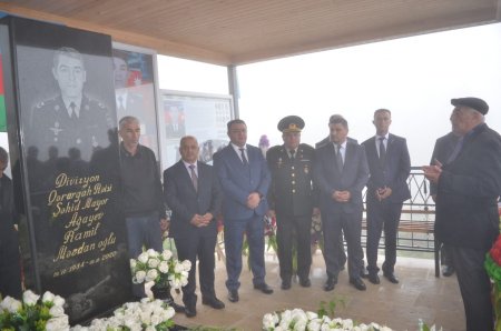 Lerikdə şəhid-mayor Ramil Ağayevin anım mərasimi keçirilib