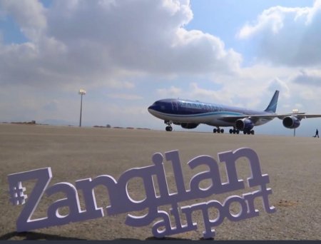 Türkiyə səfiri Zəngilan aeroportundan FOTOLAR paylaşdı