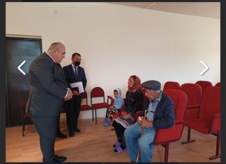 Laçın Rayon İcra Hakimiyyəti başçısı Aqil Nəzərlinin növbəti görüşü-səyyar qəbulu Ağcabədi rayonunun Aran kəndində keçirildi