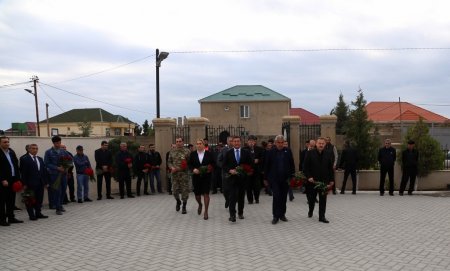 Vətən müharibəsində qəhrəmanlıq göstərərək şəhadətə ucalmış Şahgündüz Cabbarovun anım tədbiri 