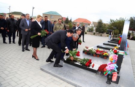 Vətən müharibəsində qəhrəmanlıq göstərərək şəhadətə ucalmış Şahgündüz Cabbarovun anım tədbiri 