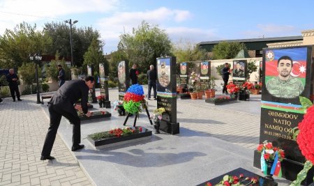 Vətən müharibəsində qəhrəmanlıq göstərərək şəhadətə ucalmış Şahgündüz Cabbarovun anım tədbiri 