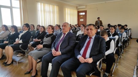  Laçın rayon 28 nömrəli tam orta məktəbində 8 noyabr-Zəfər  Gününə həsr olunmuş tədbir keçirilmişdir