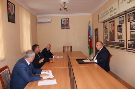 Laçın Rayon İcra Hakimiyyətində vətəndaşların növbəti qəbulu keçirildi 16.11.2022
