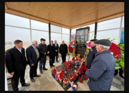 Vətən müharibəsi şəhidi Nəcəfov Etibar Mehman oğlunun əziz xatirəsi ehtiramla yad olundu