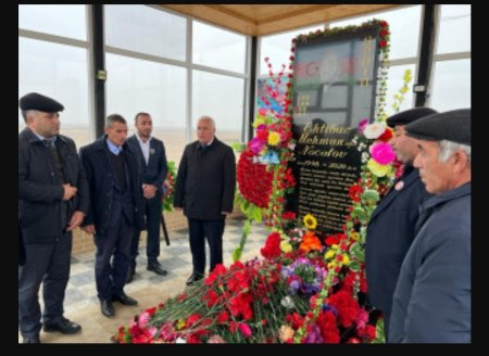 Vətən müharibəsi şəhidi Nəcəfov Etibar Mehman oğlunun əziz xatirəsi ehtiramla yad olundu