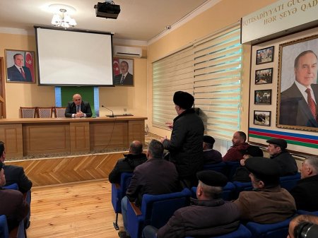 Laçın Rayon İcra Hakimiyyətində vətəndaşların növbəti qəbulu keçirildi 30.11.2022