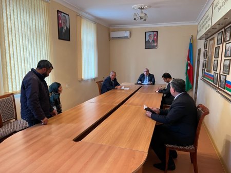 Laçın Rayon İcra Hakimiyyətində vətəndaşların növbəti qəbulu keçirildi 30.11.2022