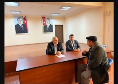 Laçın Rayon İcra Hakimiyyətinin başçısı Aqil Nəzərlinin növbəti görüşü-səyyar qəbulu Gəncə şəhərində keçirildi
