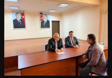 Laçın Rayon İcra Hakimiyyətinin başçısı Aqil Nəzərlinin növbəti görüşü-səyyar qəbulu Gəncə şəhərində keçirildi